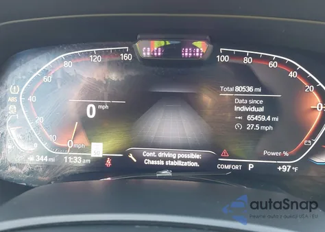 2021 BMW X7 xDrive40I из США, поврежденный, VIN 5UXCW2C00M9E73483